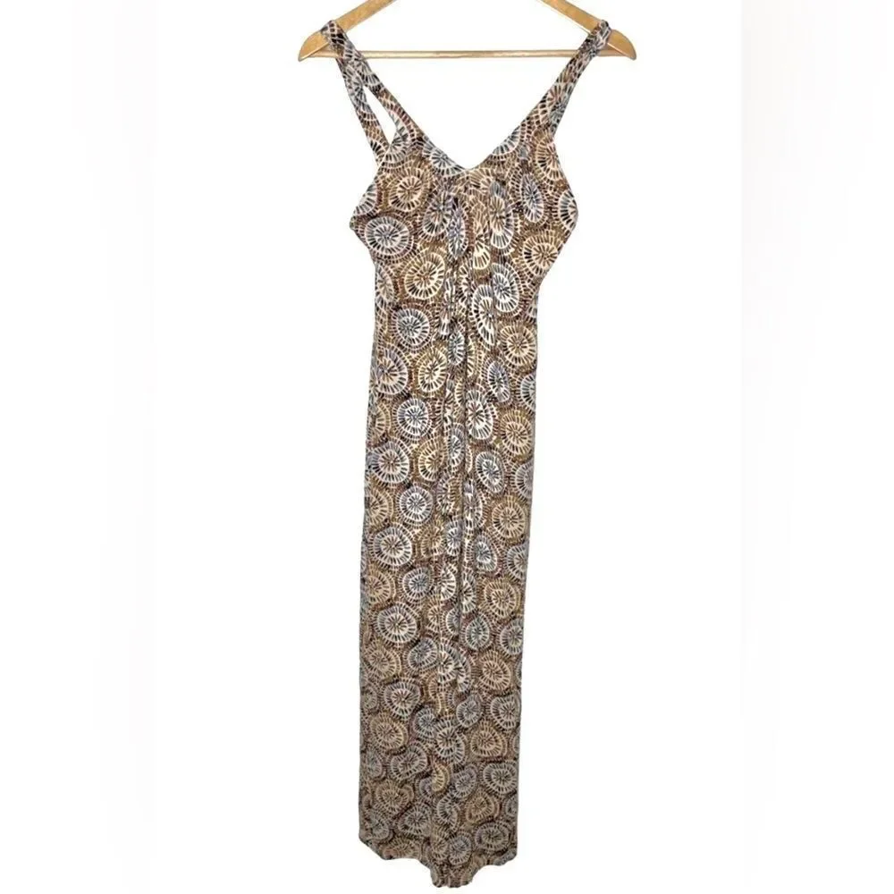 VTG Bordeaux Los Angeles Maxi Dress S‎
